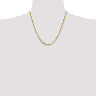 14k Regular Rope Chain (Style 024S-20)