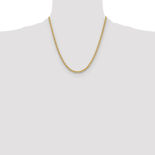 14k Regular Rope Chain (Style 027S-20)