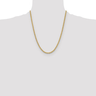 14k Regular Rope Chain (Style 027S-22)