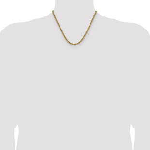 14k Regular Rope Chain (Style 033S-18)