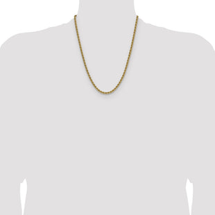14k Regular Rope Chain (Style 033S-22)