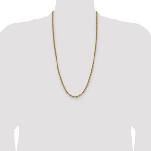 14k Regular Rope Chain (Style 033S-28)
