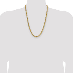 14k Regular Rope Chain (Style 045S-24)