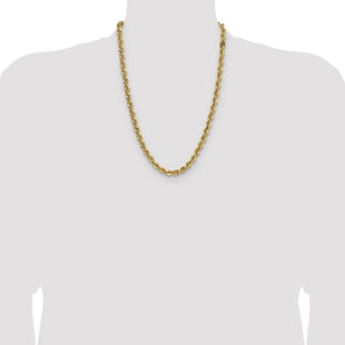 14k Regular Rope Chain (Style 050S-24)