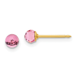 14k Yellow Gold Earrings Style 305E - Classique Jewelry Inc.