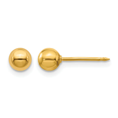 Inverness 14K Ball Post Earrings