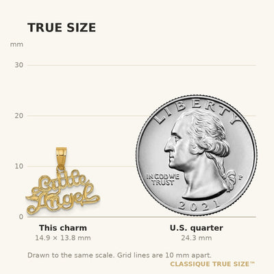 14K LITTLE ANGEL Charm