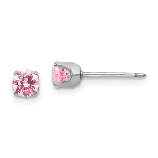 14k White Gold Earrings Style 67E - Classique Jewelry Inc.