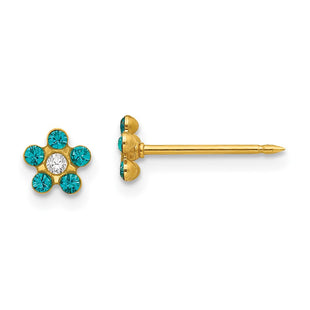 14k Yellow Gold Earrings Style 792E - Classique Jewelry Inc.
