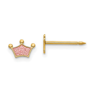 14k Yellow Gold Earrings Style 844E - Classique Jewelry Inc.