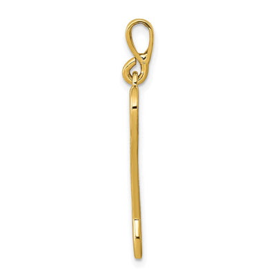 14K 3D Wrench Charm
