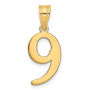 14k Yellow Gold Pendants Style APN09 - Classique Jewelry Inc.
