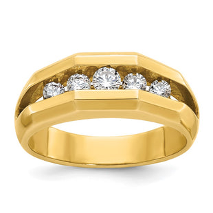 14k Yellow Gold Rings Style B56718 - Classique Jewelry Inc.