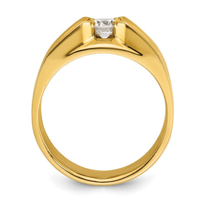 14K IBGoodman Men's 1/2 carat Diamond Complete Ring