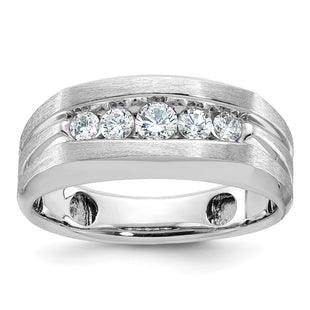 14k White Gold Rings Style B58456 - Classique Jewelry Inc.