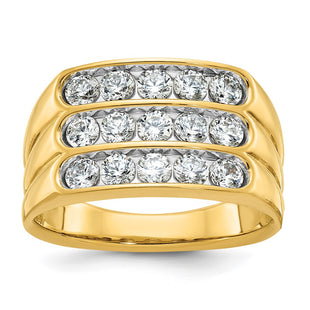 14k Yellow Gold Rings Style B59348 - Classique Jewelry Inc.