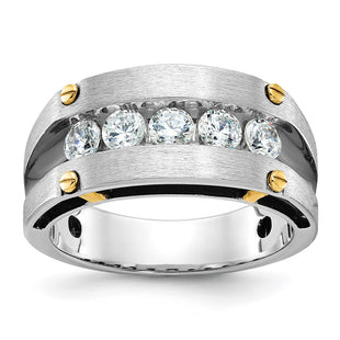 14k Two-tone Rings Style B63782 - Classique Jewelry Inc.