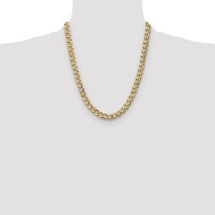 14k Semi-Solid Curb Chain (Style BC111-22)