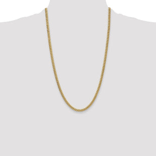 14k Semi-Solid Miami Cuban Chain (Style BC200-26)
