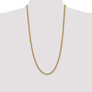14k Semi-Solid Miami Cuban Chain (Style BC200-28)
