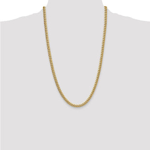 14k Semi-Solid Miami Cuban Chain (Style BC201-26)