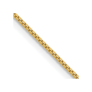 14k Yellow Gold Chains Style BOX087 - Classique Jewelry Inc.