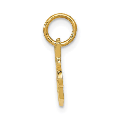 14K Special Sister Charm, 15 x 21mm
