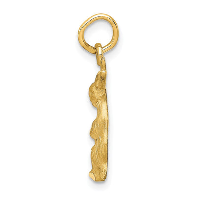 14K Jack Rabbit Charm