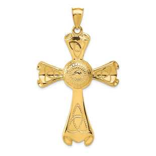14k Celtic Cross Pendant (Style C1945)