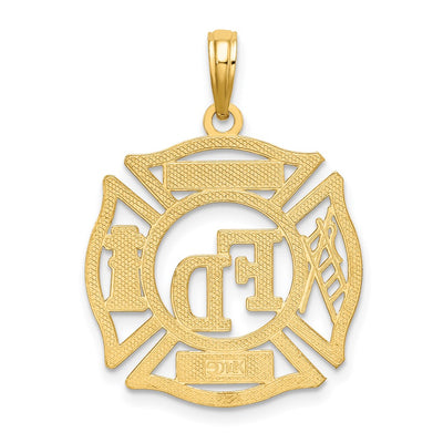 14K FD LADIES AUX in Shield Charm