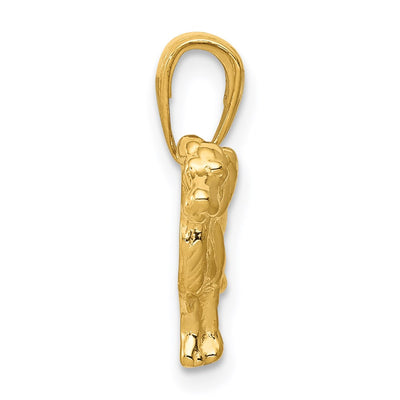 14K Springer Spaniel Dog Pendant