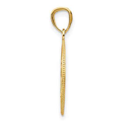 14K Filigree Star of David Pendant