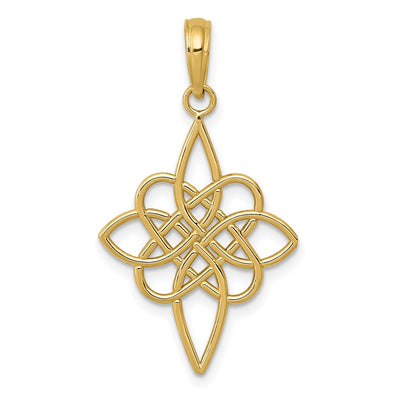14K Celtic Knot Pendant