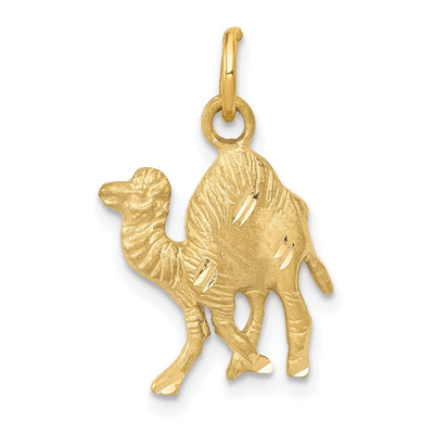 14K Camel Charm