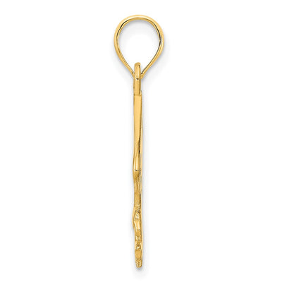 14K Eagle Pendant, 24 x 19mm