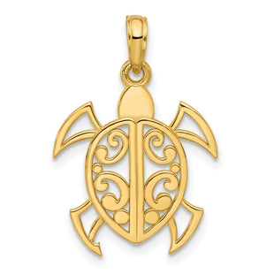 14k Yellow Gold Pendants Style D5292 - Classique Jewelry Inc.