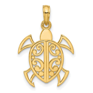 14k Fancy Pendant (Style D5292)