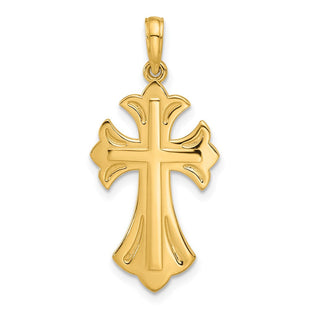 14k Fancy Cross Charm (Style D5468)