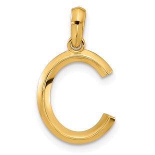 14ky Fancy Letter C (Style D5668C)
