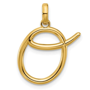 14ky Fancy Letter O (Style D5669O)