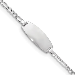 14k White Gold Chain Bracelets Style DCID143W - Classique Jewelry Inc.