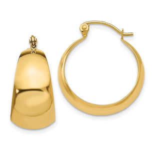 14k Yellow Gold Earrings Style E673 - Classique Jewelry Inc.