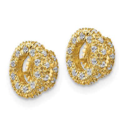 14K 1/ Diamond Earring Jackets