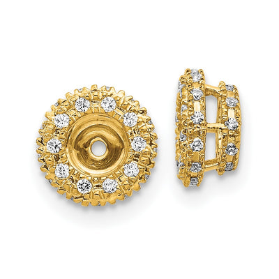 14K 1/ Diamond Earring Jackets