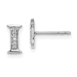 14k White Gold Earrings Style EM4170I - Classique Jewelry Inc.