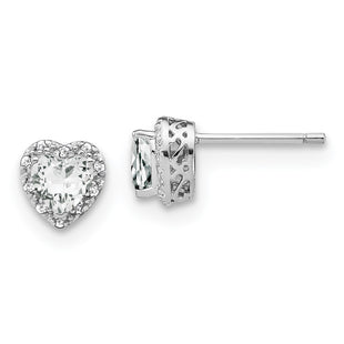 Sterling Silver Earrings Style EM7400 - Classique Jewelry Inc.