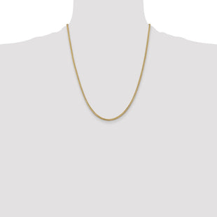 14K Franco with Lobster Clasp Chain (Style FRA065-22)