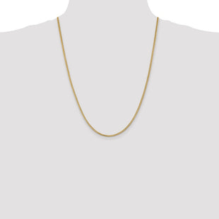 14K Franco with Lobster Clasp Chain (Style FRA065-24)