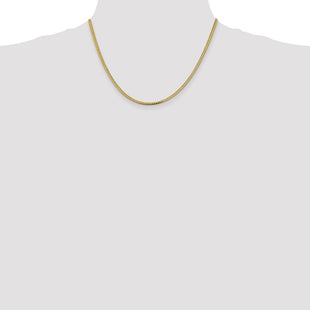 14K Franco with Lobster Clasp Chain (Style FRA070-18)