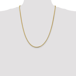 14K Franco with Lobster Clasp Chain (Style FRA070-24)